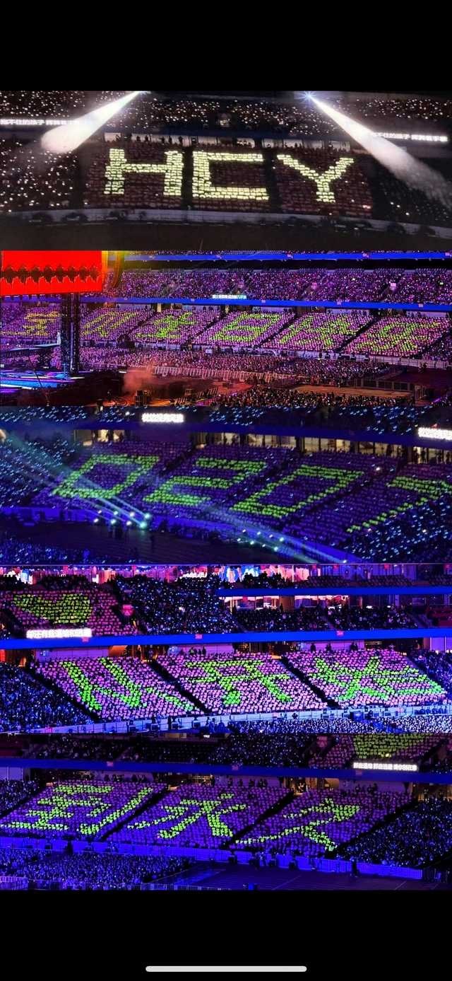 华晨宇拿下三块地火星人有家了华晨宇和粉丝真的双向奔赴，最让我感动的是演唱会生日场