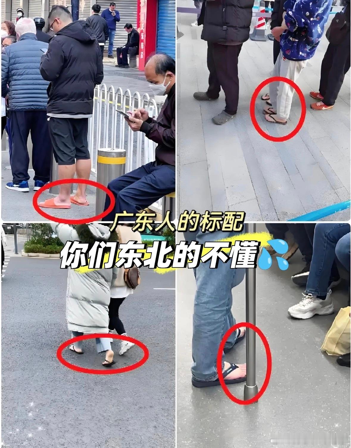 所以还穿拖鞋吗[doge]广东人终于不用穿短袖了​​​