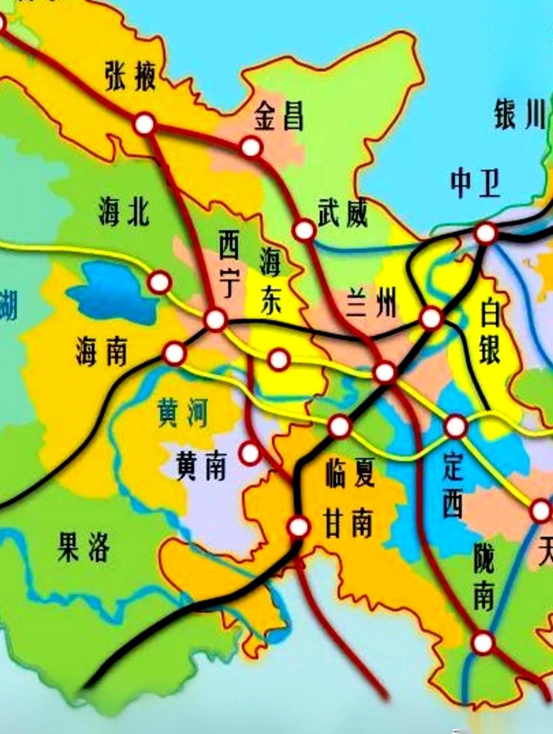 我有时候看我们老家那块儿的地图，真能看出一声叹息。临夏，到定西，明明看着不远，