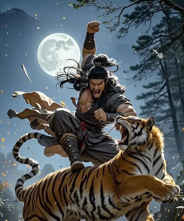 水浒中，都说马上林冲，马下武松，可武松在卢俊义手下挺不过二十回合！“马上林冲，