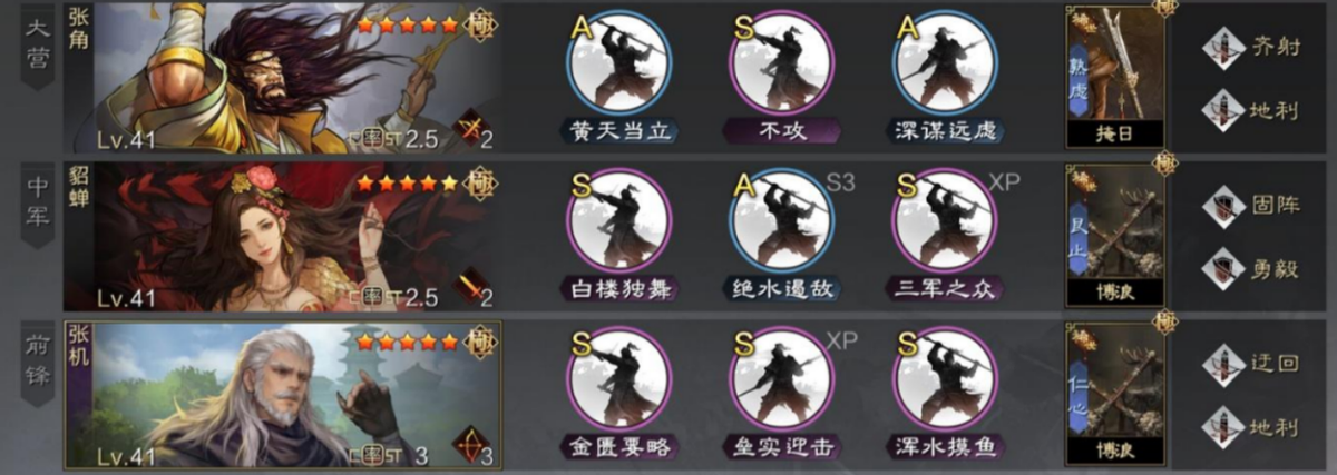 率土之滨: 张角网红队这样玩&mdash;&mdash;前期的刷武勋神队!