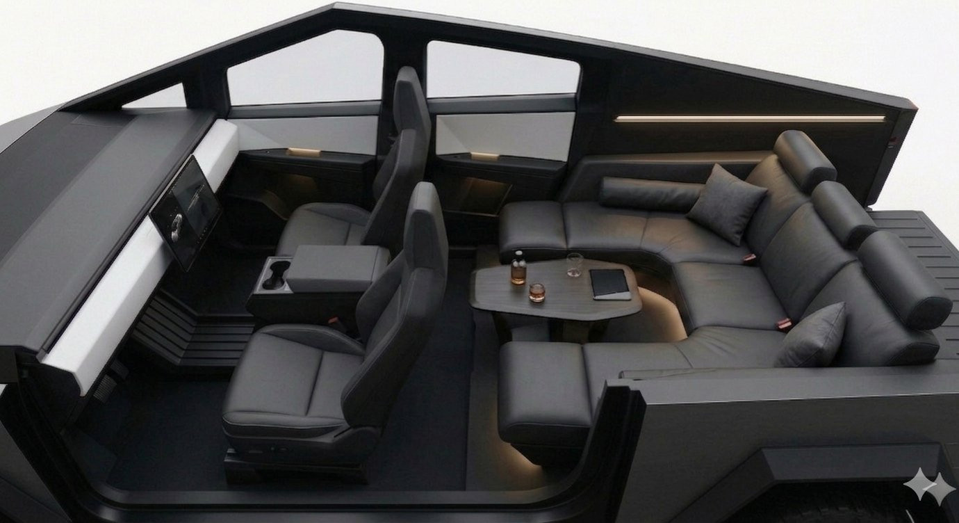 马斯克今天官宣了，特斯拉在研发一款比小型货车酷多了的新车。可能是赛博风格SUV，