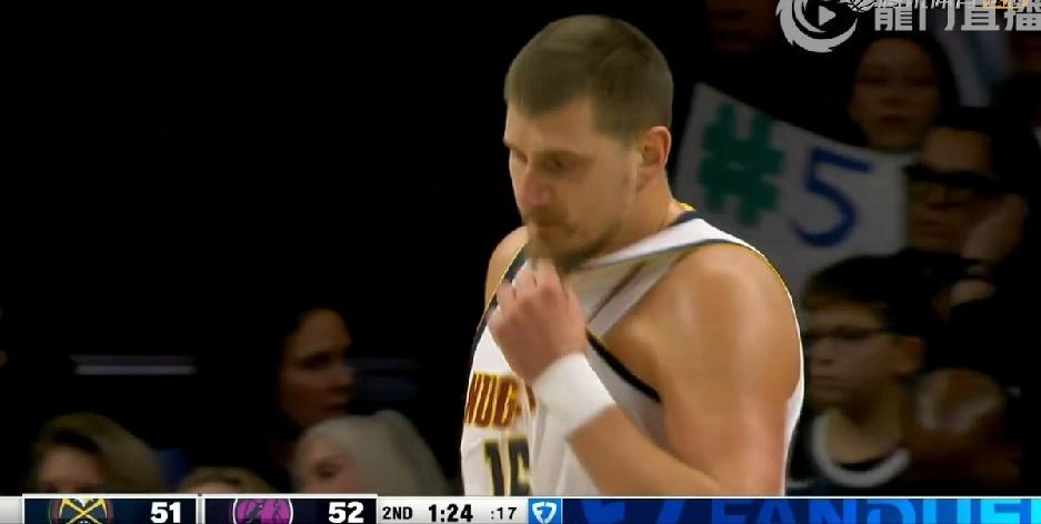 打崩数据源，活久见！NBA掘金轻松擒下森林狼，约基奇的赛后统计数据成谜，8个助攻