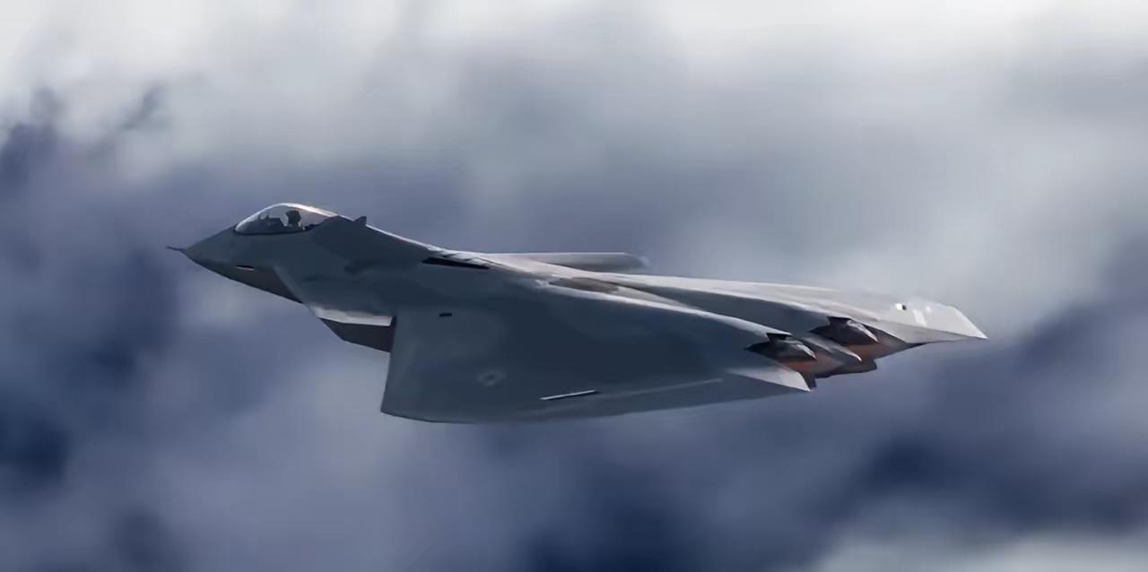 美:阿中看见了吧我们家六代机中:你家哪来的六代机美:我们家F47啊你