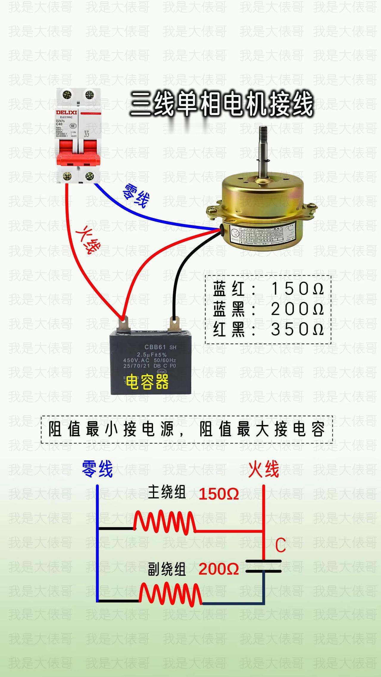 电工基础知识分享。科普万用表使用教程电工知识