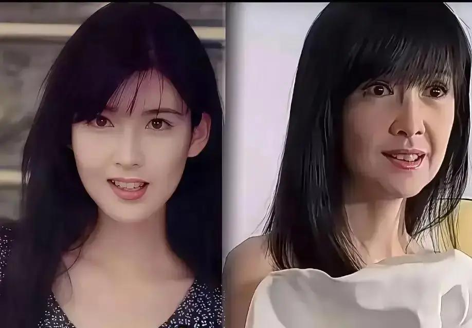 56岁王祖贤素颜逛超市温哥华华人超市，她穿着褪色卫衣，头发垂到腰。眼角纹路