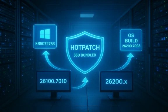 微软紧急发布Win11 25H2更新KB5072753, 修复无限安装循环问题