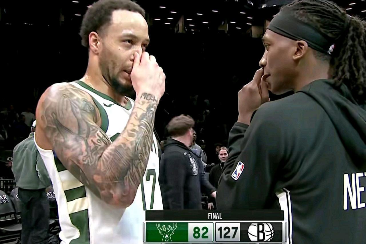 看到这一幕：真的感叹快船旧将科菲和曼恩的命运真的差距太大了……篮网换帅后，主场