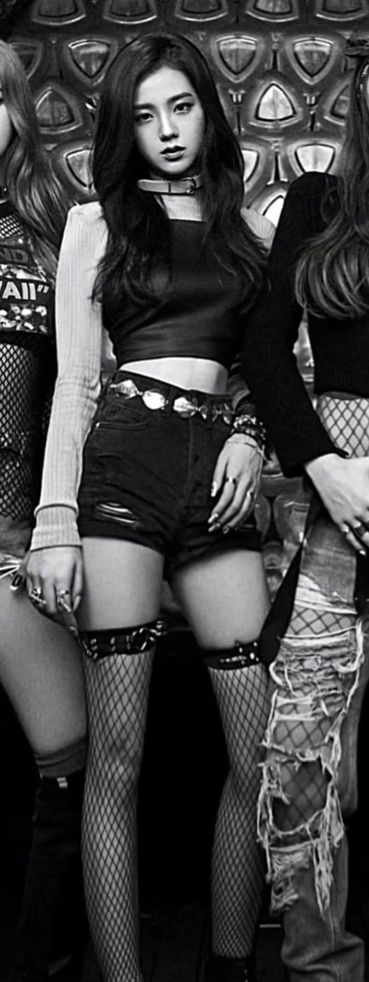 【金智秀】帅惨。甚至还有半截跟腱没露出来BLACKPINK三巡