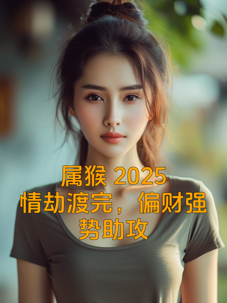 属猴2025：情劫渡完，偏财强势助攻