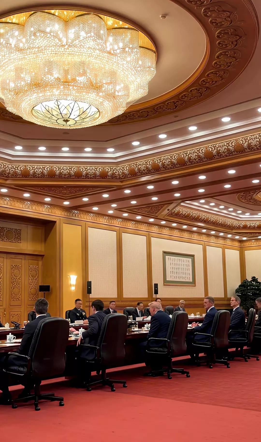 我们就是东道主，礼仪一定给予拉满。你怎么看此次中美会谈的氛围大国外交就是丁是