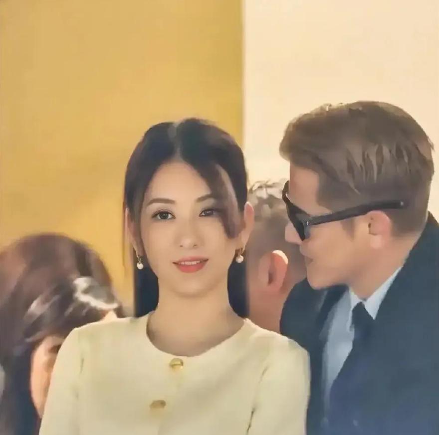 小美和郭富城才真的是志趣相投！看赛马时，小美和方媛的表现判若两人！赛马比