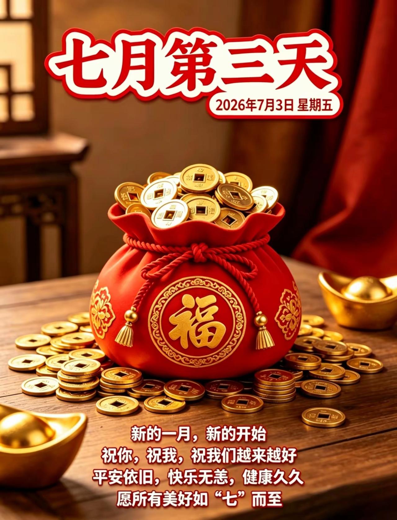 清晨阳光温柔，清风相伴左右，新的一天，不慌不忙，向阳而行。愿日子清净安稳，万事