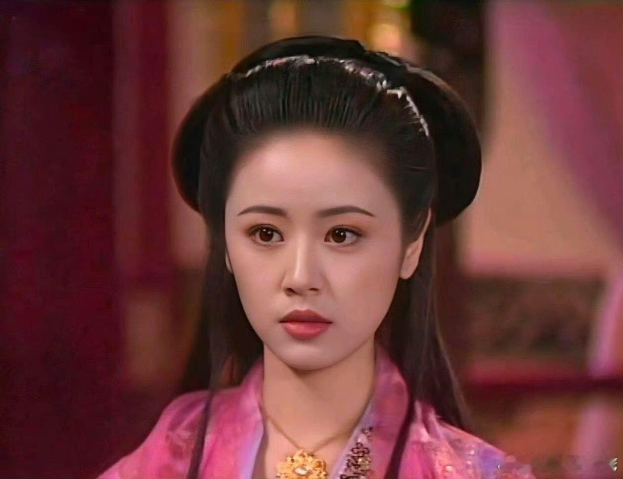林心如演紫薇之前的这个角色也好水灵​​​，真是天选紫薇啊，仙气飘飘的感觉！​