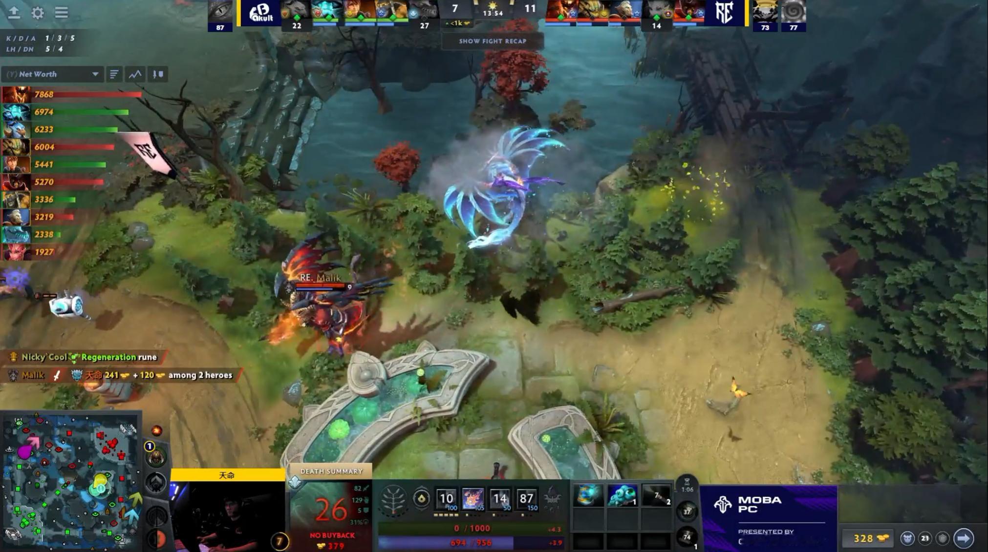DOTA2未来运动会阿斯坦纳2026线下赛，淘汰赛半决赛YB对阵RE战队BO3