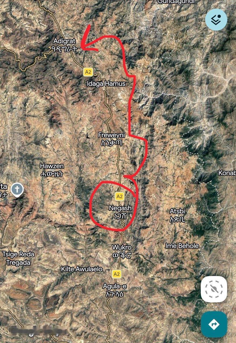 🇪🇹❗亲埃塞俄比亚国防军信源称:内加什镇与特卡‑特斯法伊地区现已由埃塞俄比亚
