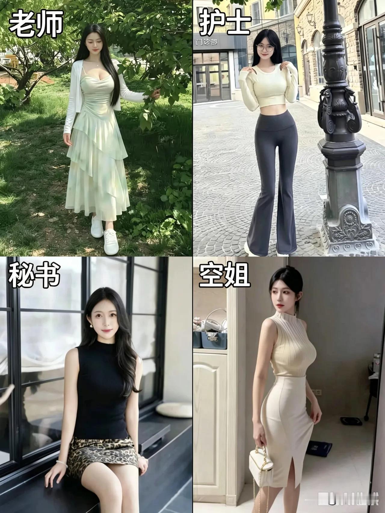 媒婆介绍了四种职业的相亲对象，你们说哪种最适合过日子，要是你怎么选择