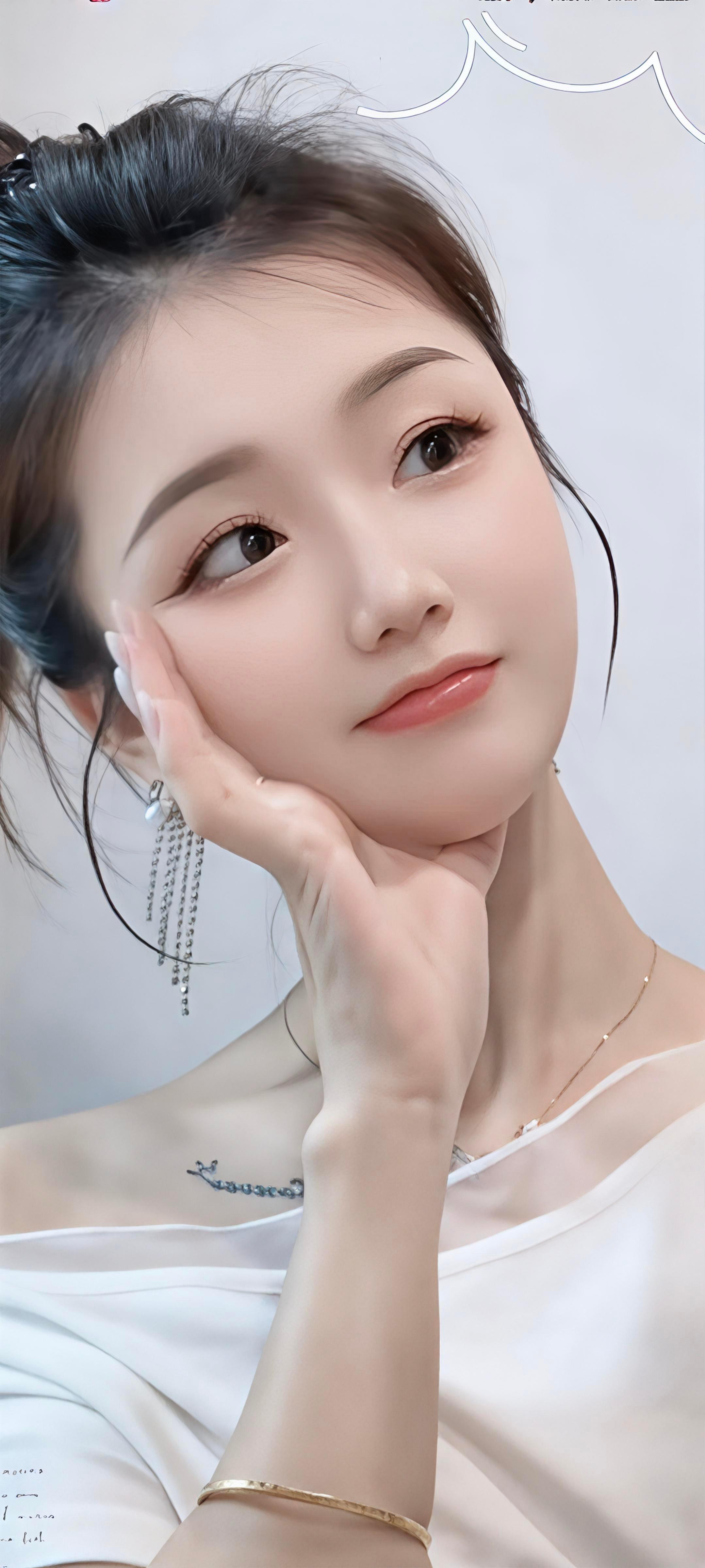 高清无水印女生壁纸来咯