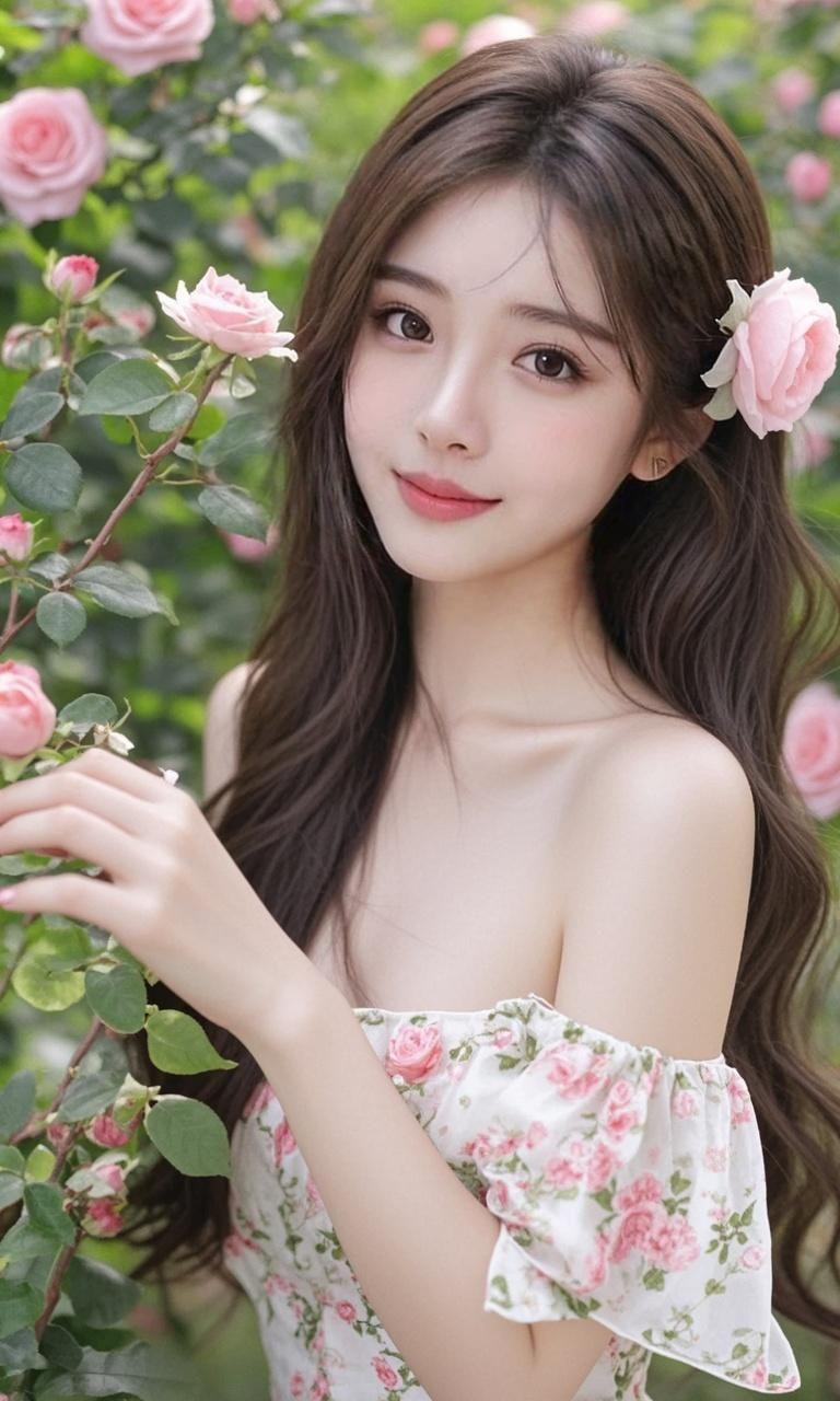 玫瑰佳人 原来ai写真可以这么美 人生总得有一套ai写真吧 谁拍谁好看...