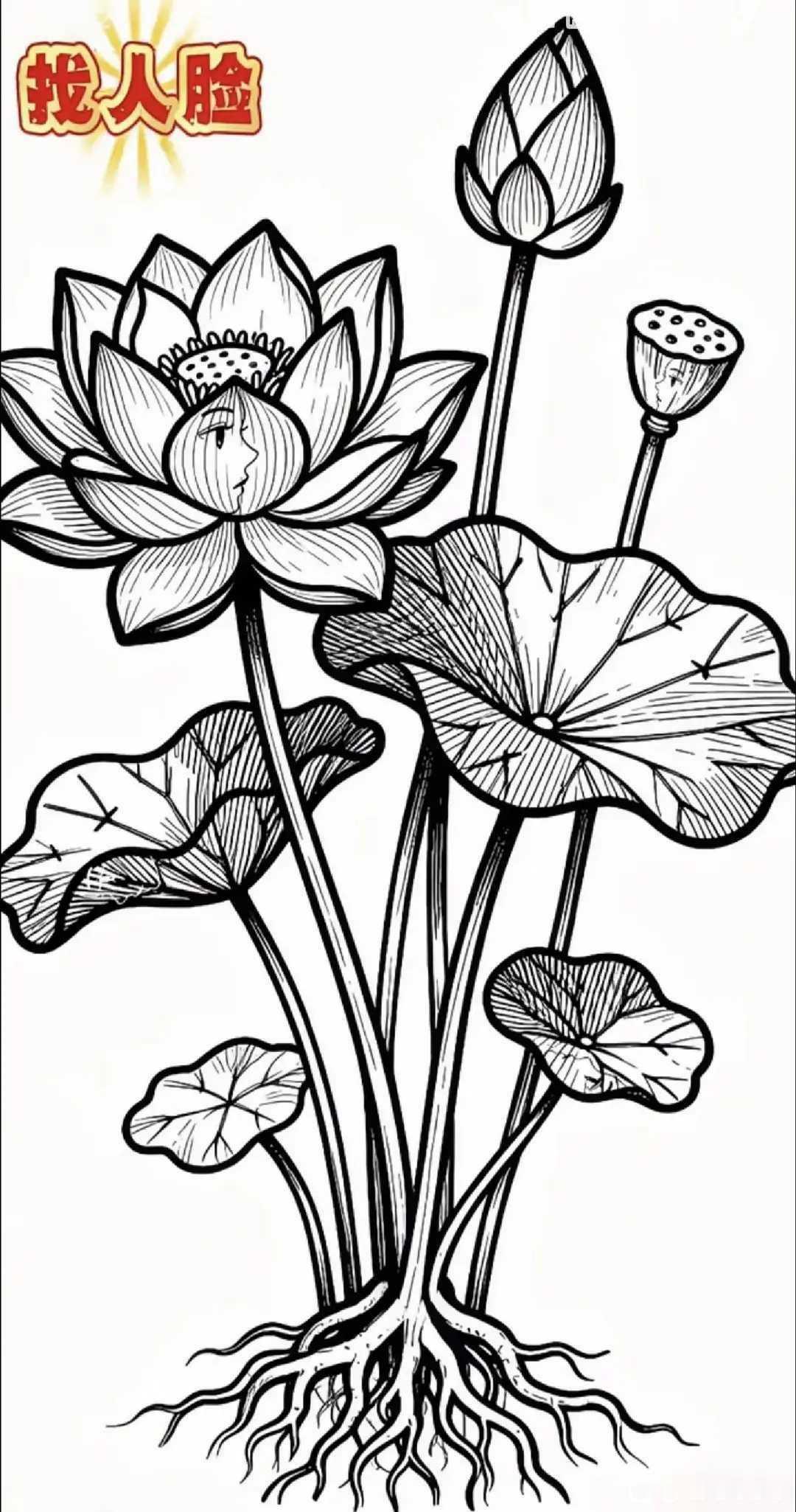 看图，考考你的眼力一共能找出多少张人脸？