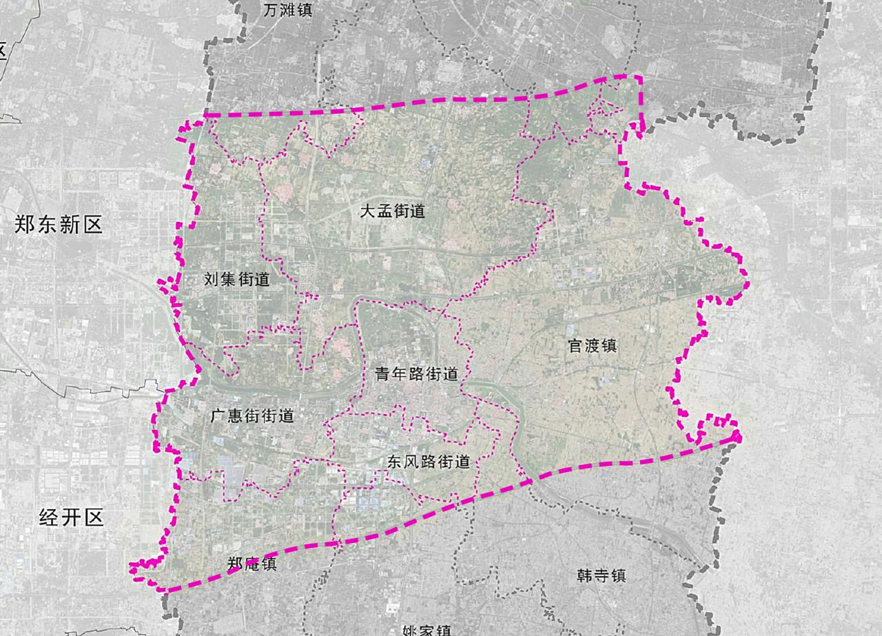 郑开间仅剩这一个镇！官渡镇未来有望撤镇设街郑开同城化核心区域内，中牟新区的行政