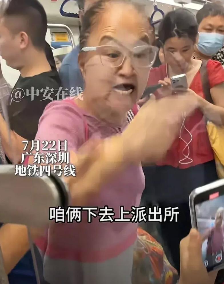 我要是深圳地铁上，那位硬塞孩子老太的儿媳妇，我会选择立马辞职自己带孩子，原因很简