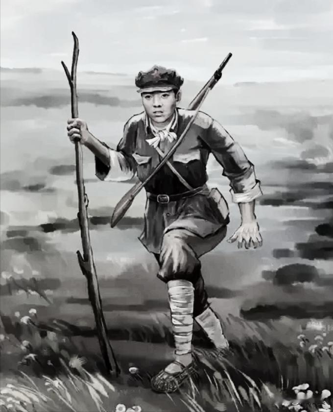 1935年，13岁小红军罗玉琪过草地时突然腹痛不止，碍于女同志就跑远处去方便，不