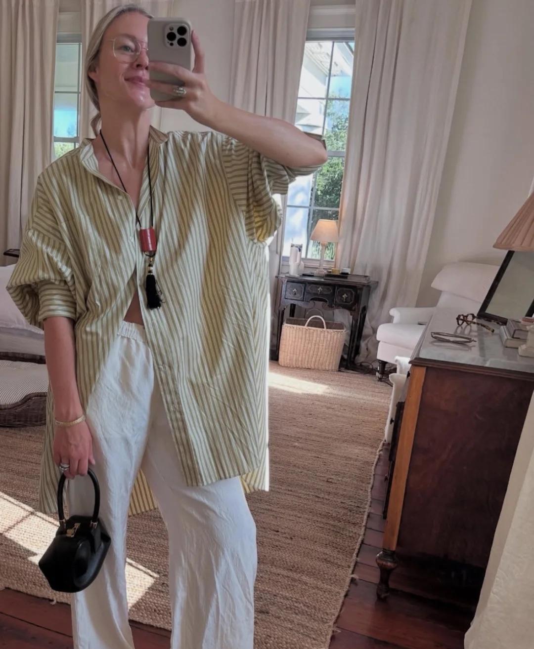 入秋以后穿什么？这几组简单舒服的look超好看！非常喜欢休闲慵懒风穿搭，用廓形