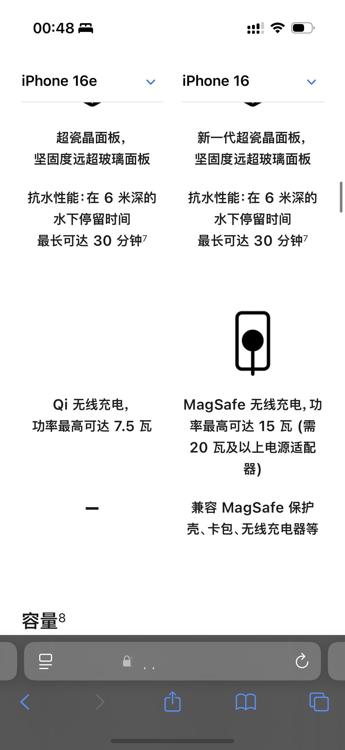 iPhone16e对比iPhone16[并不简单]几个关键点：1、iPh