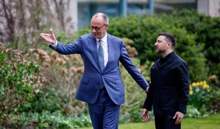 【养虎为患】德国总理默茨与乌克兰总统泽连斯基在柏林签署了德乌战略伙伴关系联合声