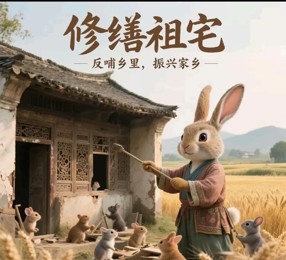 属兔之人，若他日功成名就，这三件大事可愿应下？其一，修缮祖宅。让家族根基愈发稳
