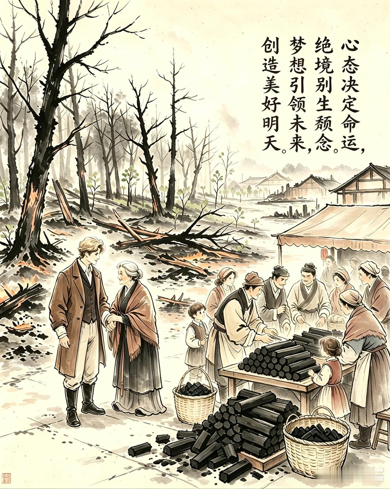 小故事希望据说保罗·迪克，继承祖上遗产：一座面积广大，美