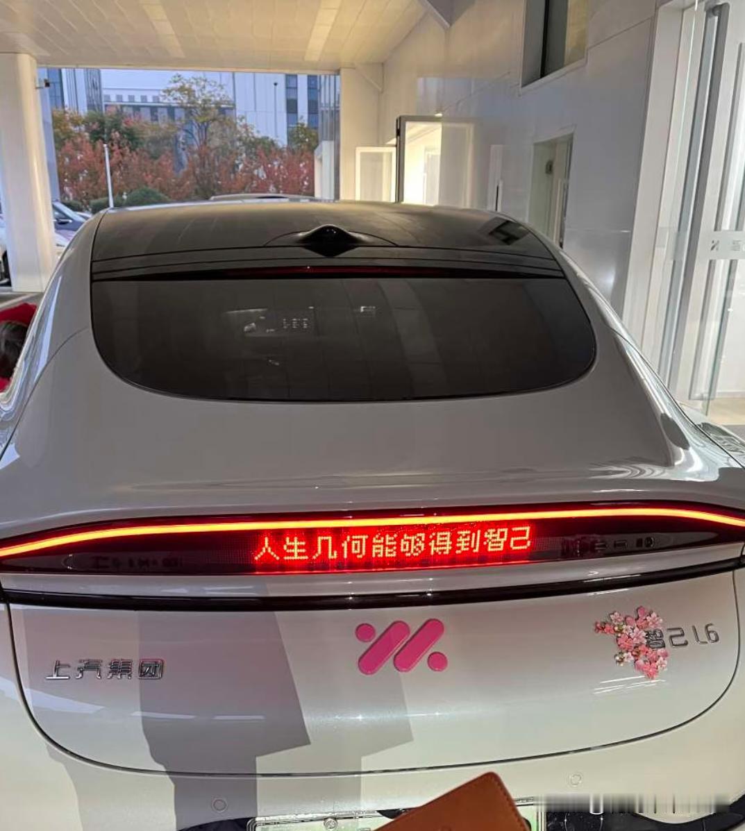 这个车尾标语有意思！