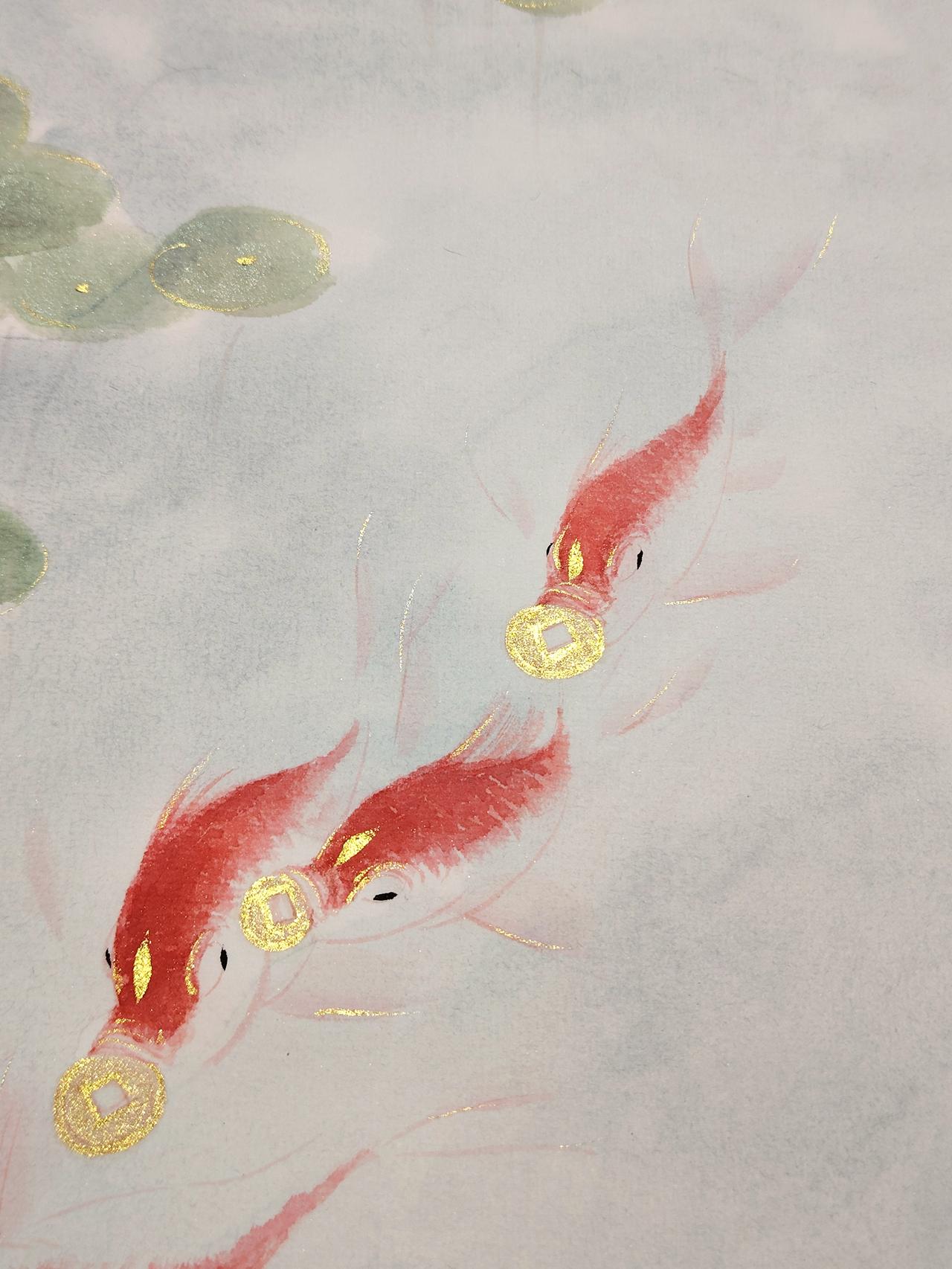 财源广进国画的最高境界是什么非子畫魚@非子画鱼