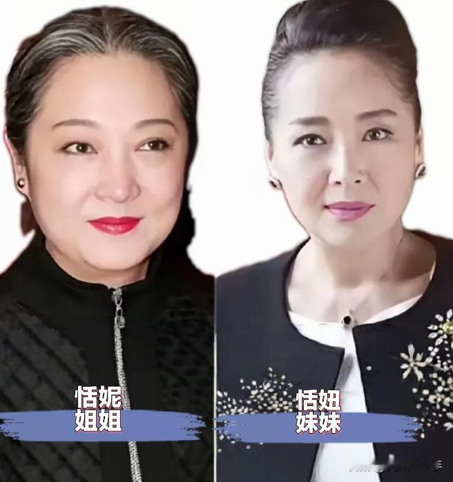演艺圈内的明星姐妹花，同胎不同貌，宋祖英妹妹容貌清丽不输姐姐，甜妞姐姐曾是香港风
