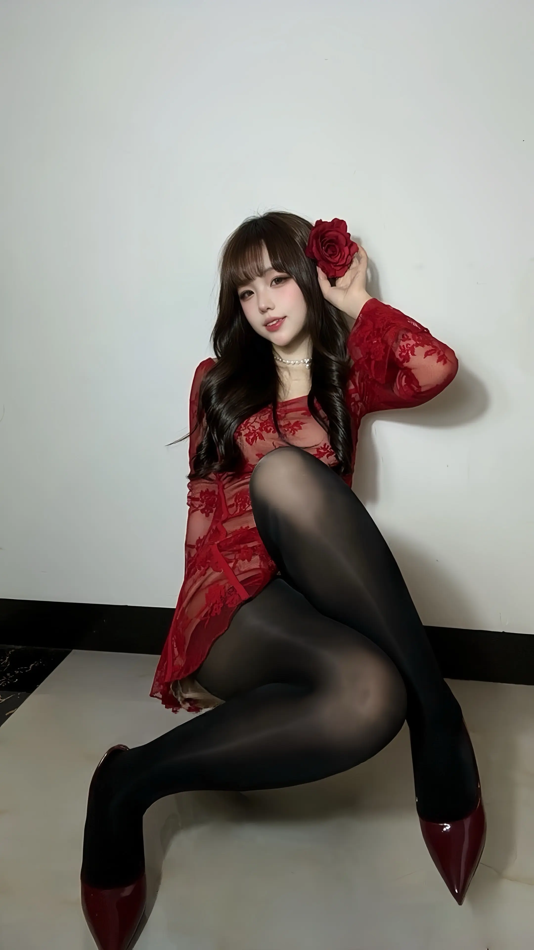 红色魅魔 黑丝