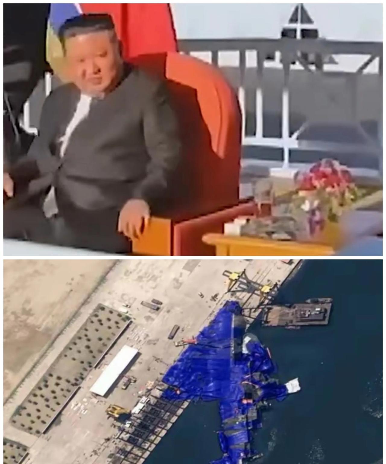 朝鲜5000吨军舰倾覆，或许是为了掩盖更大的问题。大排水量军舰下水有多种方式，朝