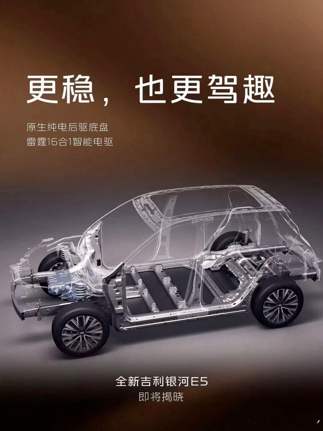 全新吉利银河E5，实力登场更快，更稳，更聪明全新吉利银河E5，实力登场全栈800V高压平台，峰值6C