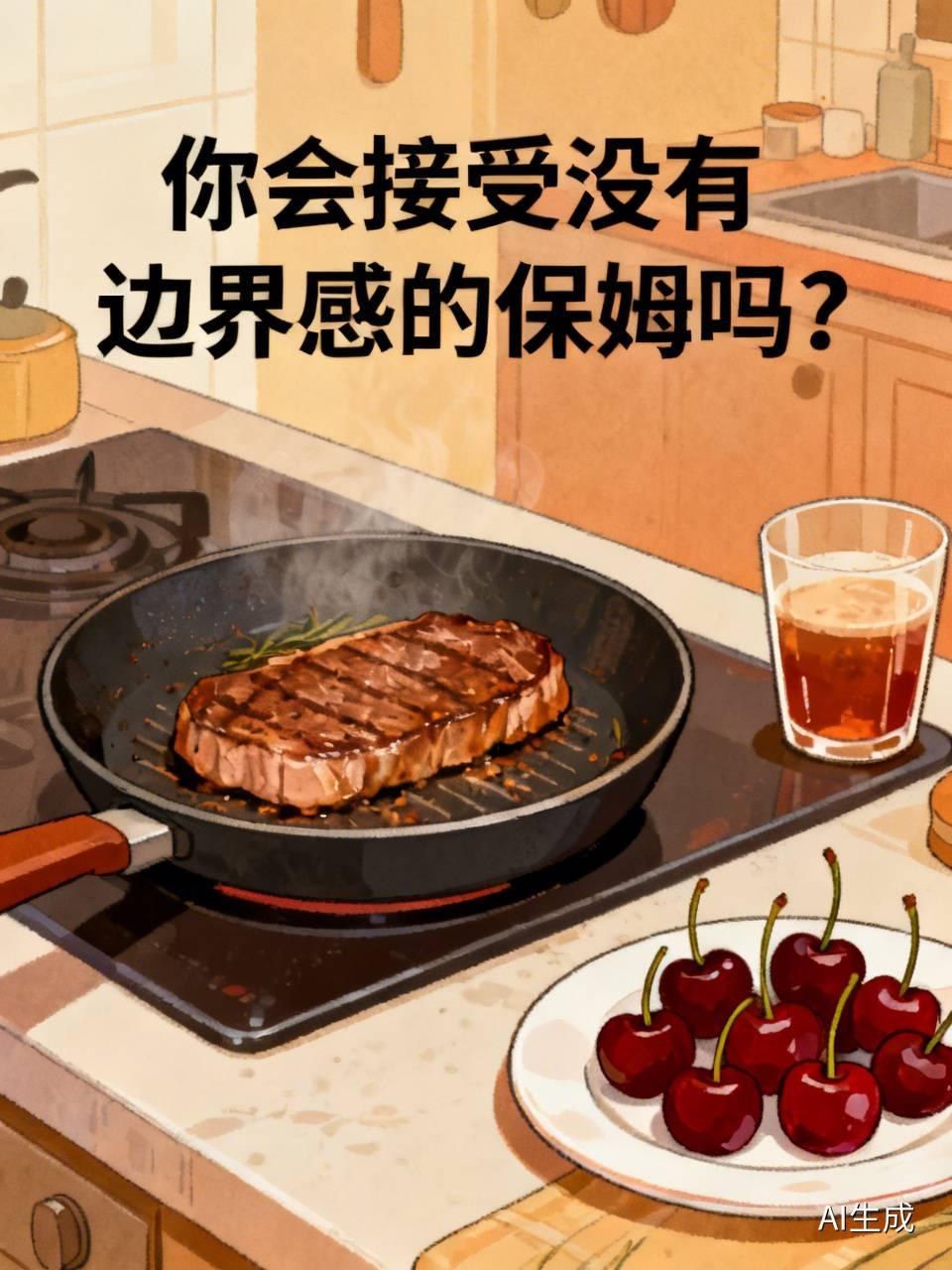 你会接受没有边界感的保姆吗？上海有位女子，有事提前下班回家，推开家门眼前一