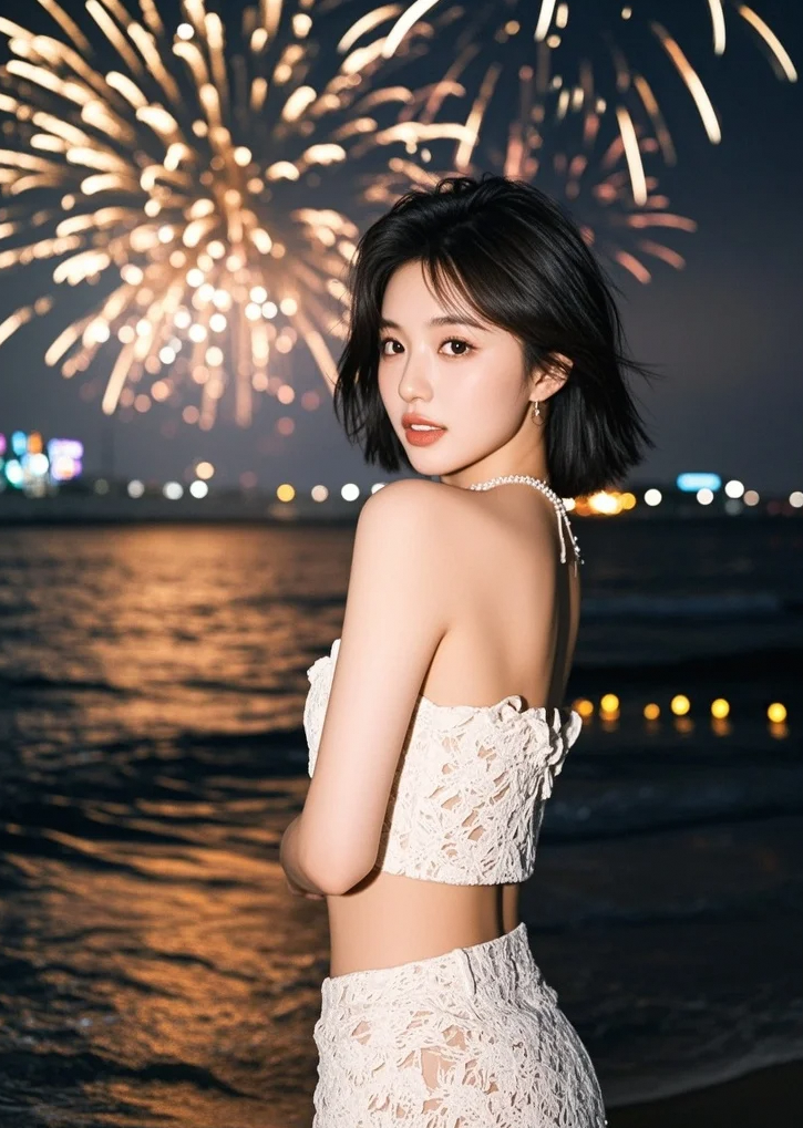 流星雨夜｜人造流星划过天际的许愿时刻」