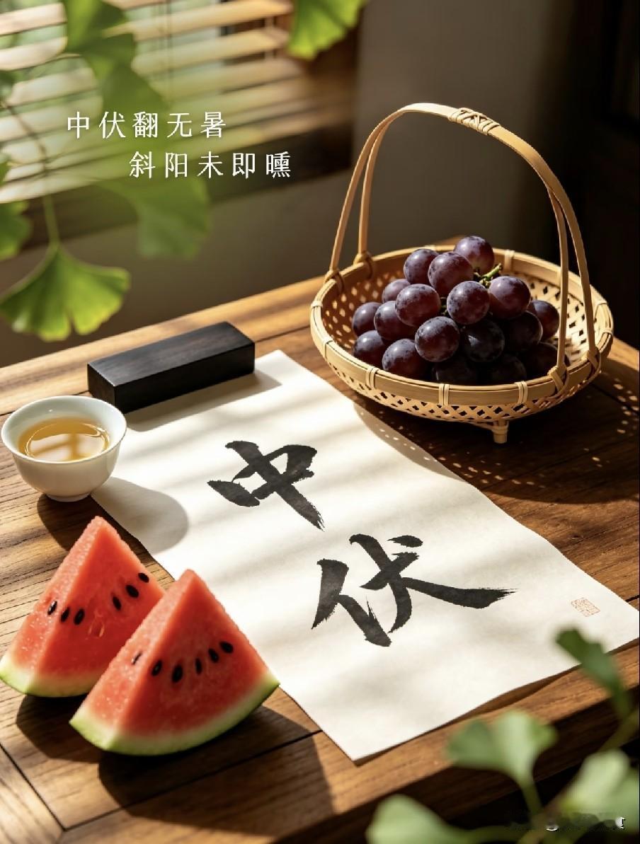 “冷不冷，就看中伏”，今日中伏，今年冬天冷到哭？一首小诗拉开中伏序幕，今年