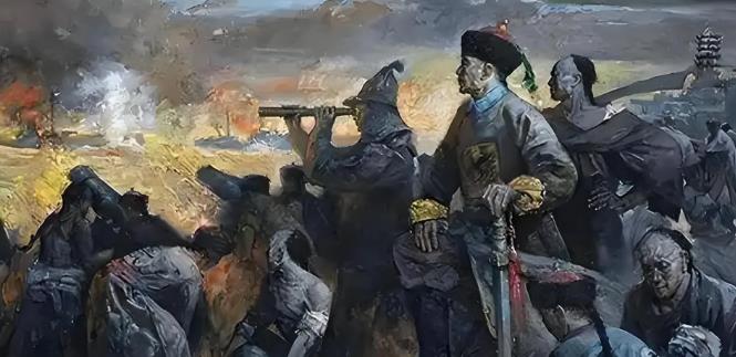 1876年，64岁的左宗棠打到新疆敌占区时，忽然冒出一百来个衣着破烂的清朝官兵，