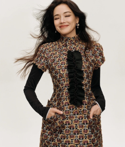 这旗袍好看是好看，但是感觉一般人穿不出舒淇的效果，太挑人了！