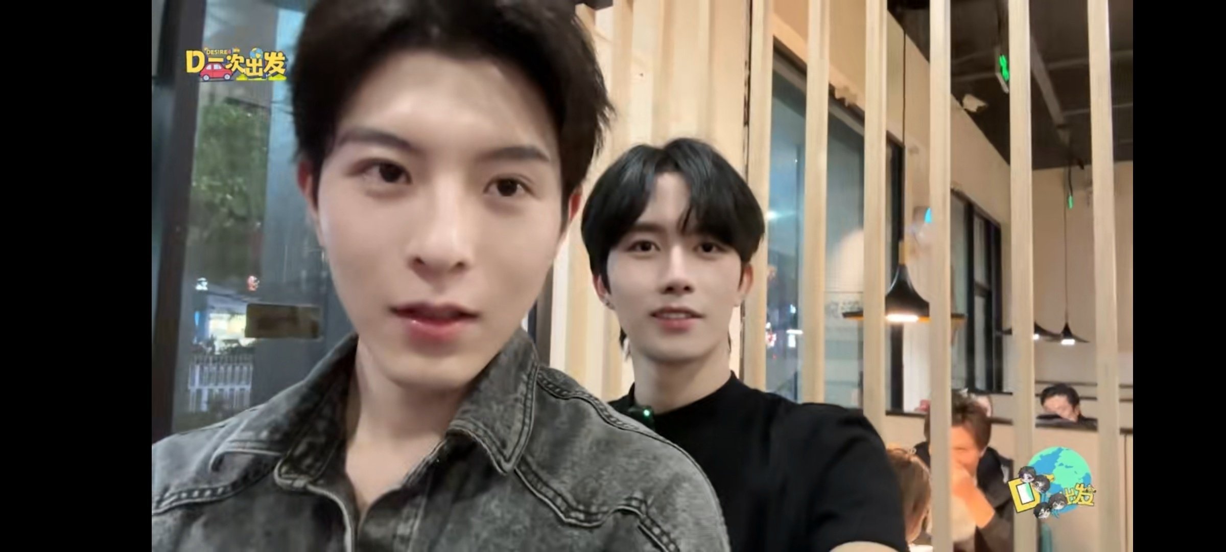 又萌又可爱的两个人(～￣▽￣)～