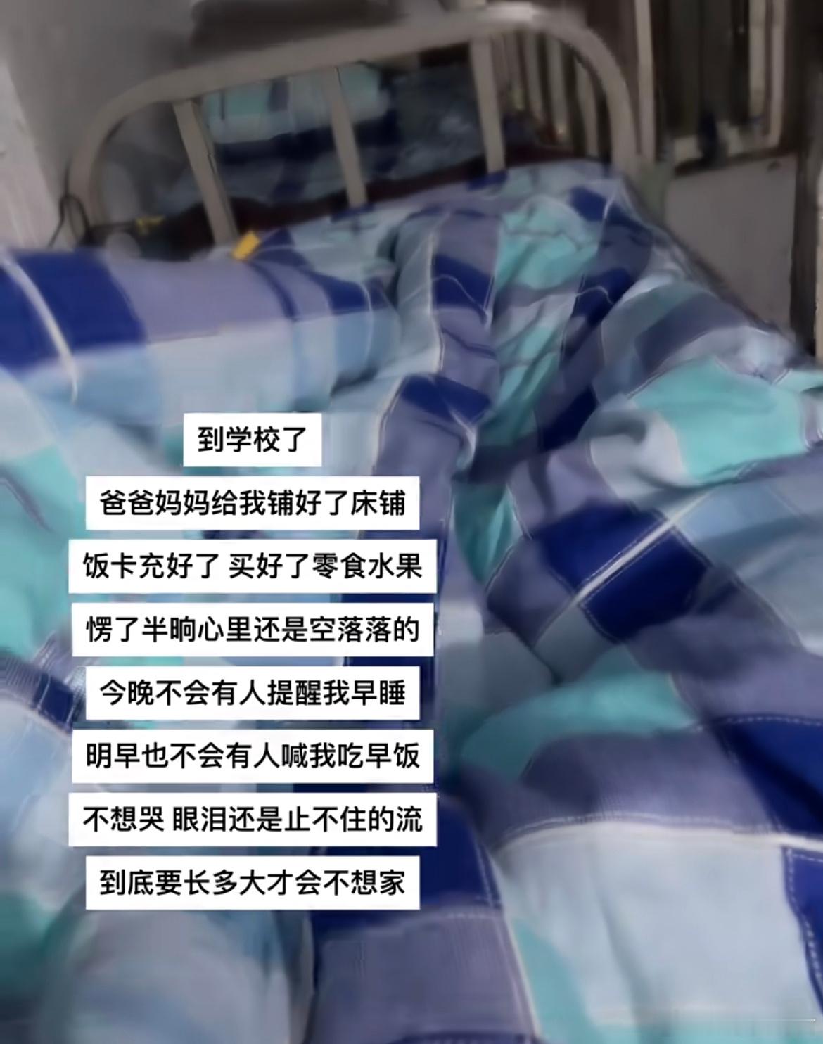 大一开学后：​​​