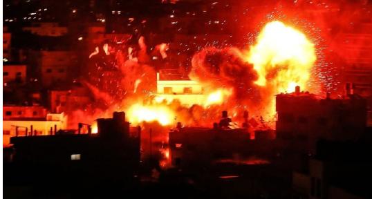 神是不会流血的，但是现在属于以色列的神话破灭了，现在的以色列成为了人间炼狱。 