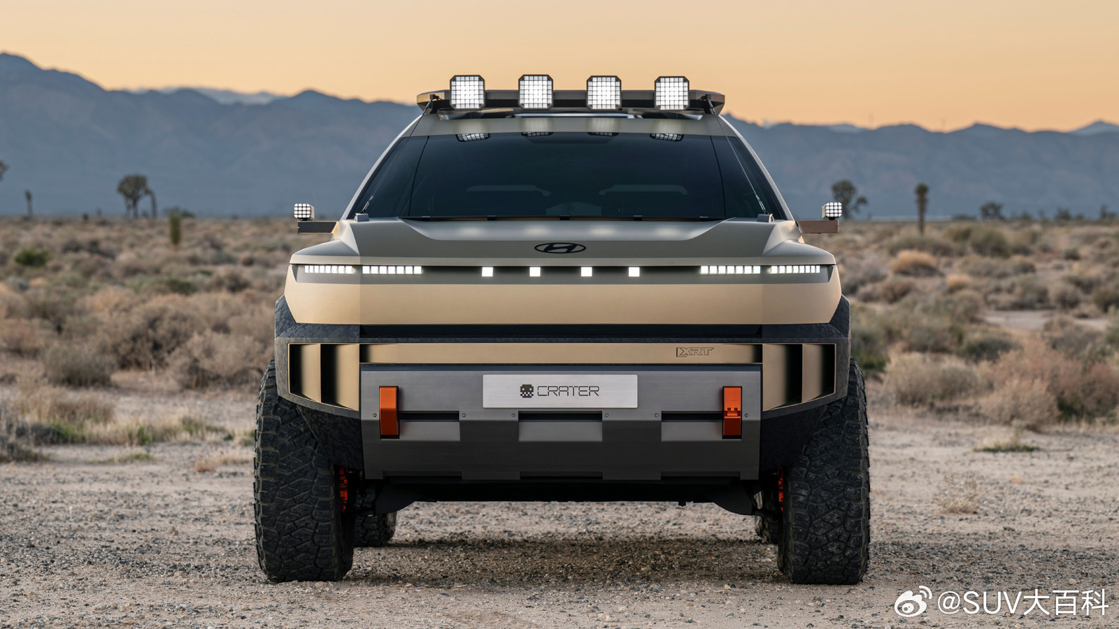 2025洛杉矶车展，现代Crater概念车首发亮相，可惜这车没有量产计划，更多