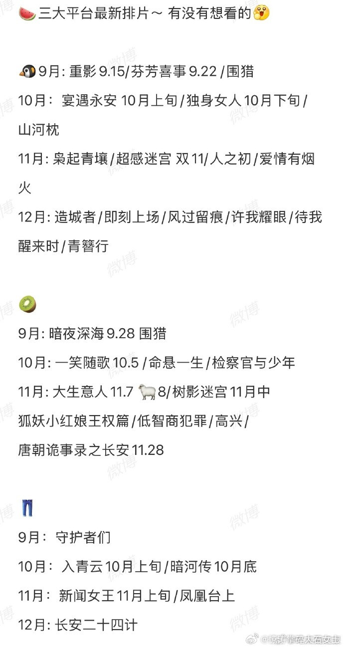 三大平台最新排片枭起青壤预排11月播出哇塞！《枭起青壤》预排11月于三大平台