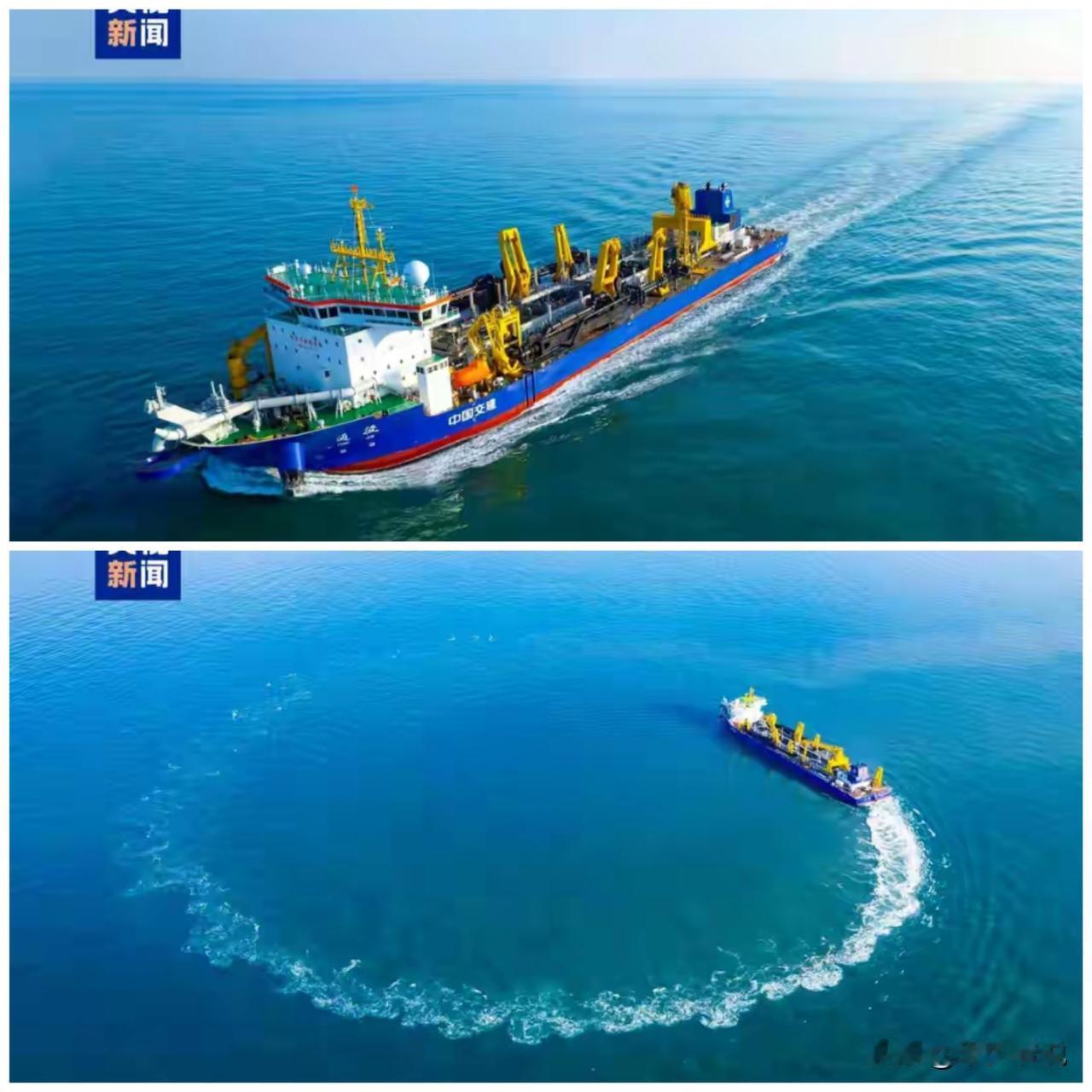 菲律宾和日本真正得恐惧来了，新一代超大型耙吸泥船具备入役条件就在前几天一条非常