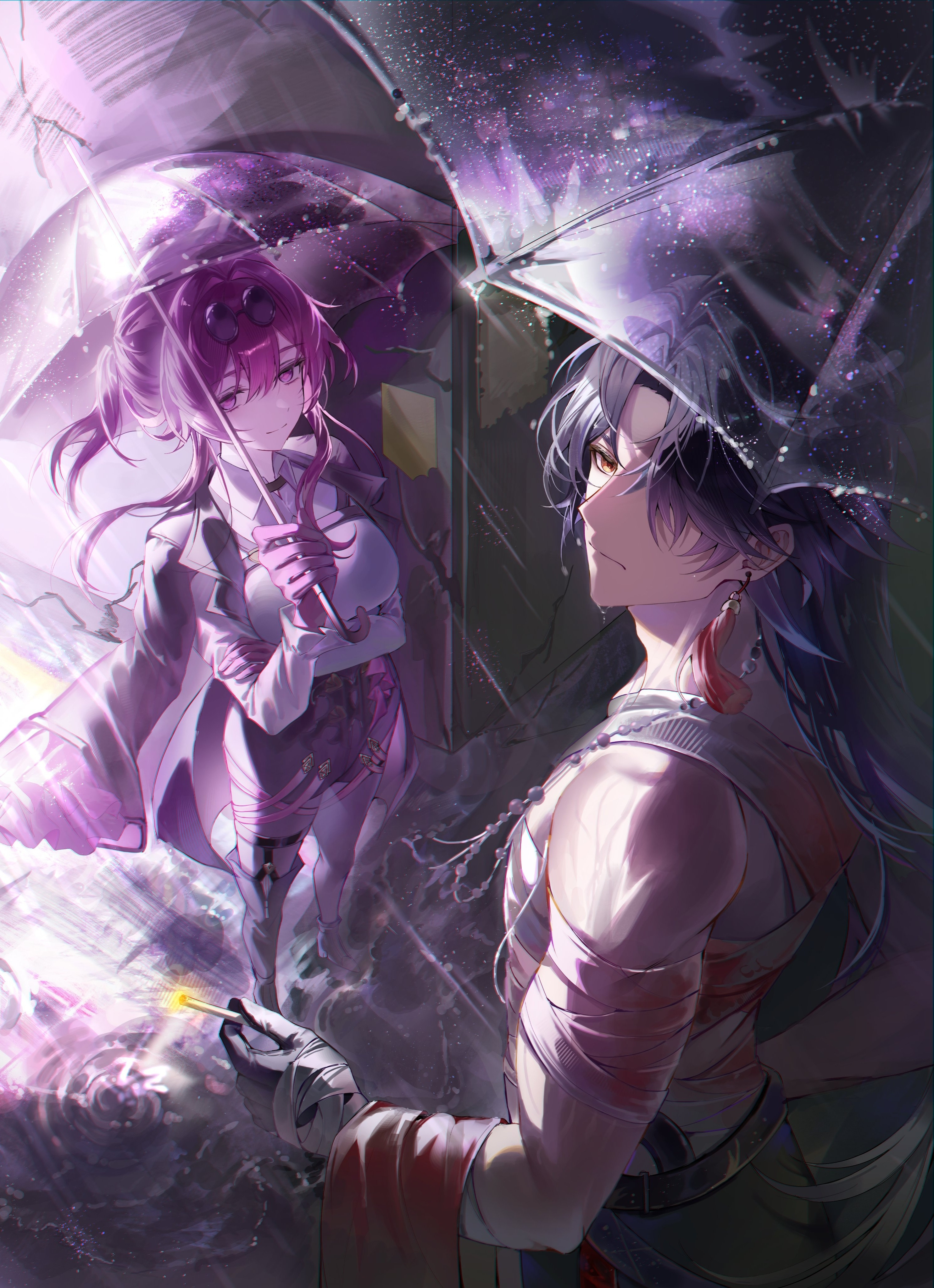 动漫星核猎手（雨天）画师：INpid：89235555星空卫视动漫盘点